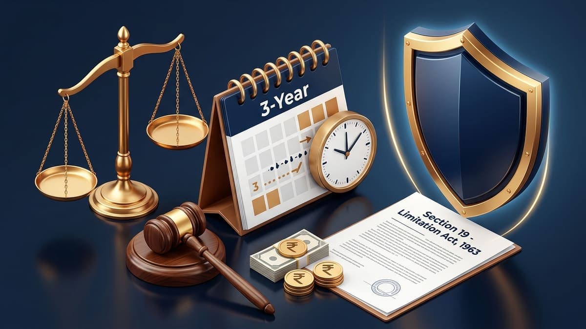 Section 19 Limitation Act Token Payment and Debt Rules