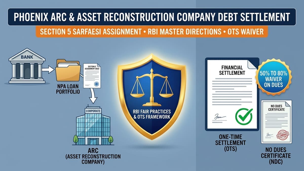 Phoenix ARC and Asset Reconstruction Company Debt Settlement Legal Blueprint