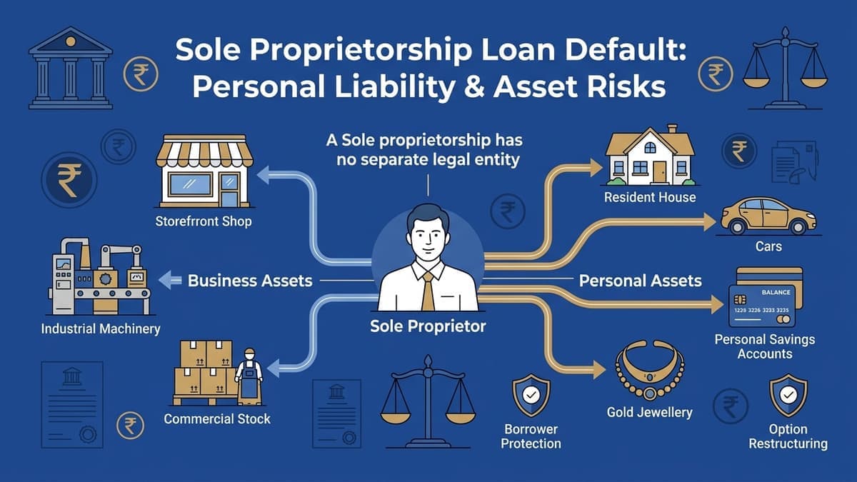 Sole Proprietorship Loan Default Personal Liability and Asset Risks Legal Guide