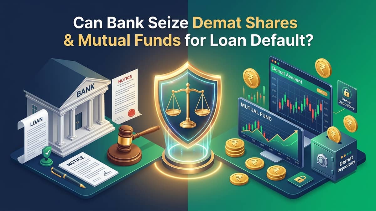 Demat Account and Mutual Funds Protection Against Bank Loan Default Law