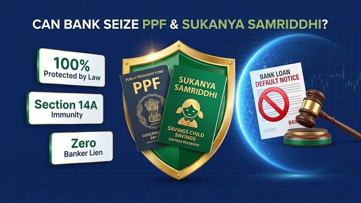 PPF and Sukanya Samriddhi Account Protection Against Bank Loan Default Law
