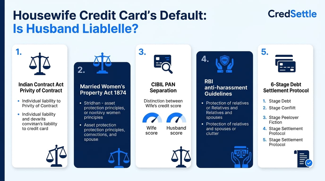 Housewife Credit Card Default Spousal Liability and Legal Defense Framework