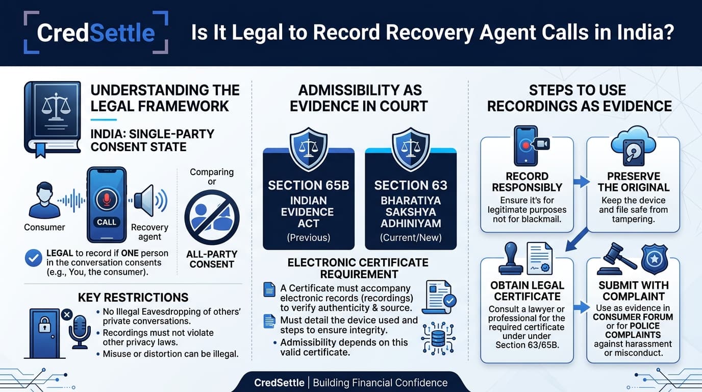 Is It Legal to Record Recovery Agent Calls in India Evidence Blueprint
