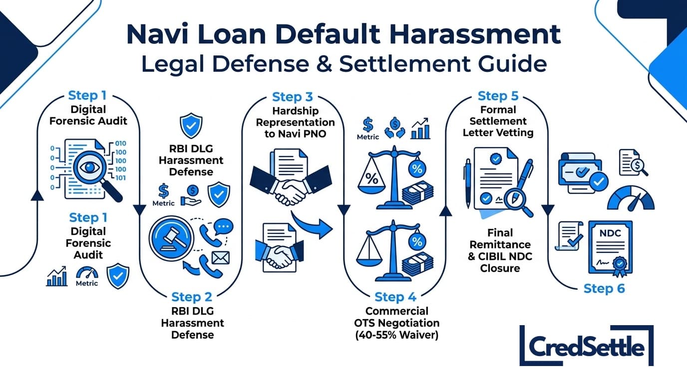 Navi Loan Default Harassment Legal Defense & Settlement Guide